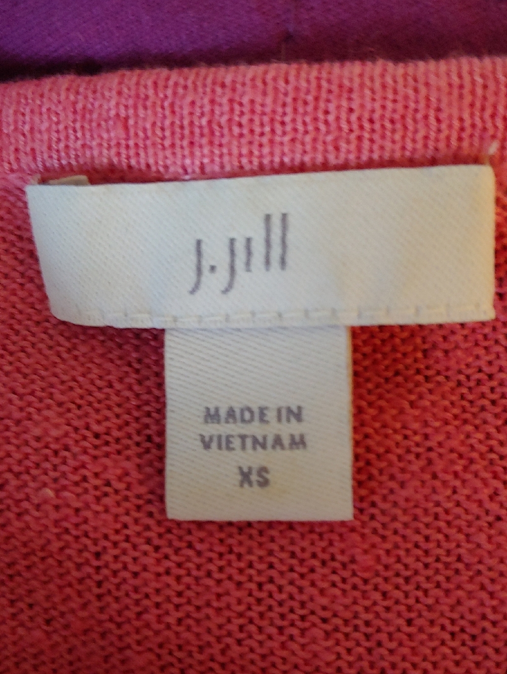 J. Jill Linen Blend Lightweight Sweater Top – Size XS - Picture 3 of 5
